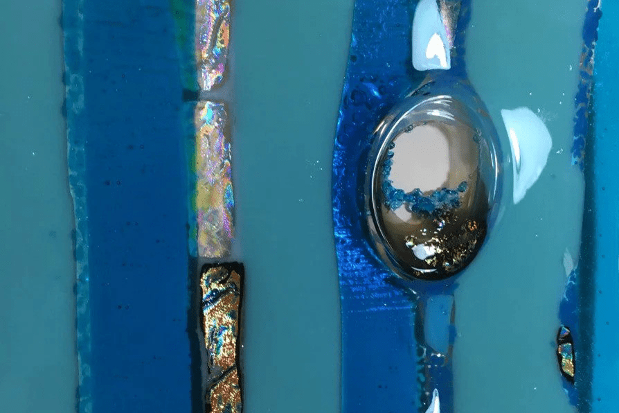 Bubbles in Glass - Warm Glass