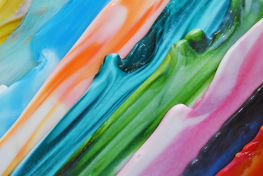 Streaky Glass - Warm Glass