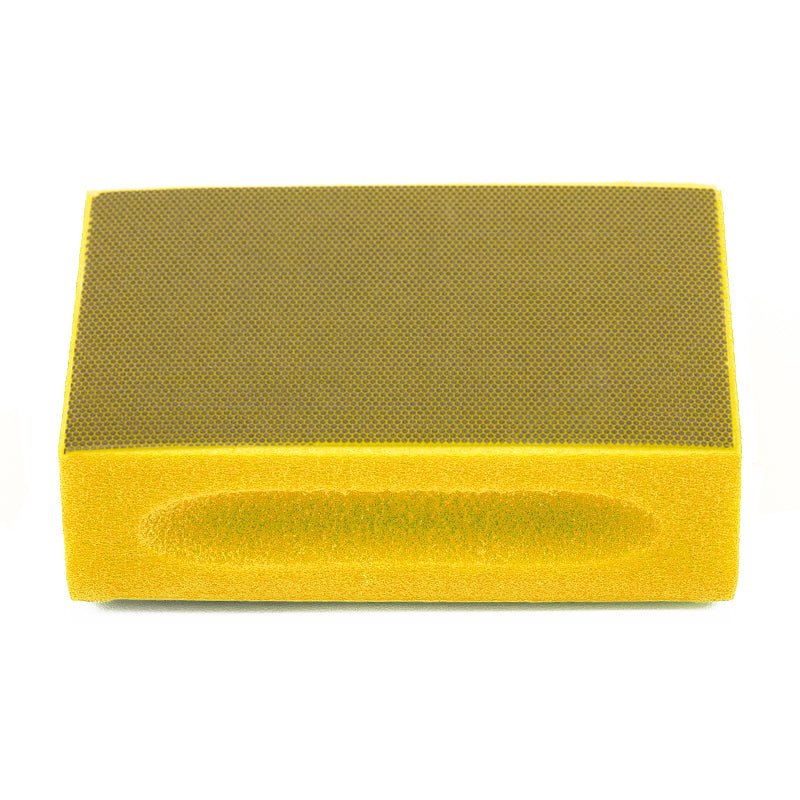 3M Diamond Hand Pad: Medium - Yellow - Warm Glass