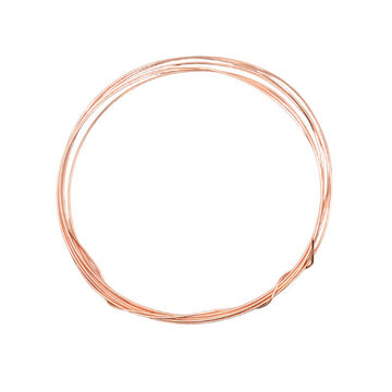 Bare Copper Wire 1mm - Warm Glass