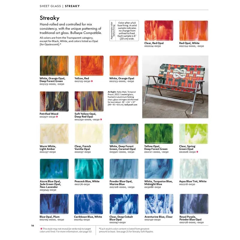 Bullseye Catalogue 14 - Warm Glass