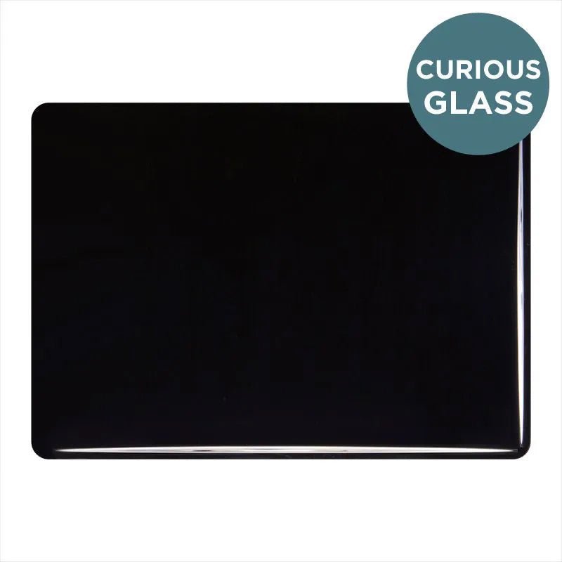Bullseye Curious Glass: 2mm Black Opal 0100.50 - Warm Glass