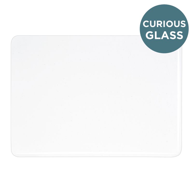 Bullseye Curious Glass: 2mm Crystal Clear 1401.50 - Warm Glass