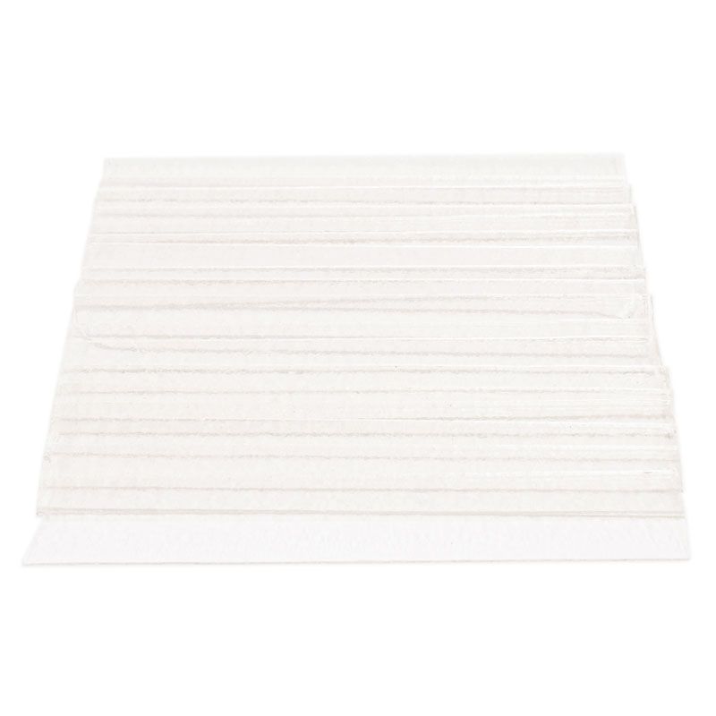 Bullseye Glass: 2mm Clear Strip Saver Pack - Warm Glass