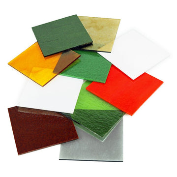 Bullseye Glass: 3mm Christmas Saver Pack - Warm Glass