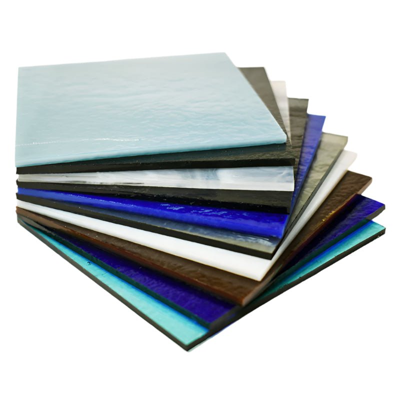 Bullseye Glass: 3mm Winter Saver Pack - Warm Glass