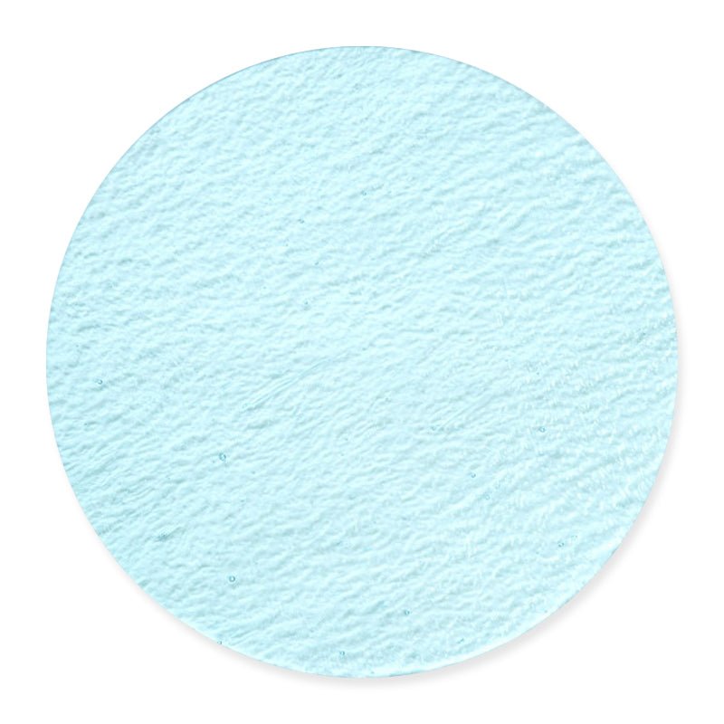 Bullseye Glass Circle: 3mm Aqua Blue Tint 1808 (20cm) - Warm Glass