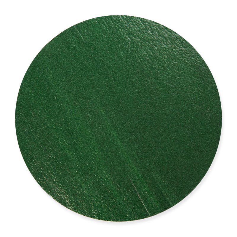 Bullseye Glass Circle: 3mm Aventurine Green 1112 (20cm) - Warm Glass