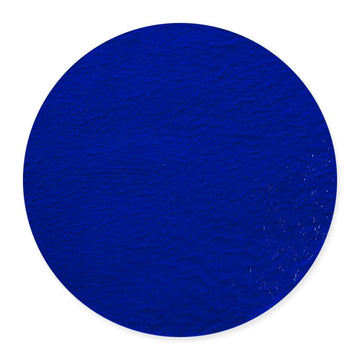 Bullseye Glass Circle: 3mm Deep Royal Blue 1114 (20cm) - Warm Glass