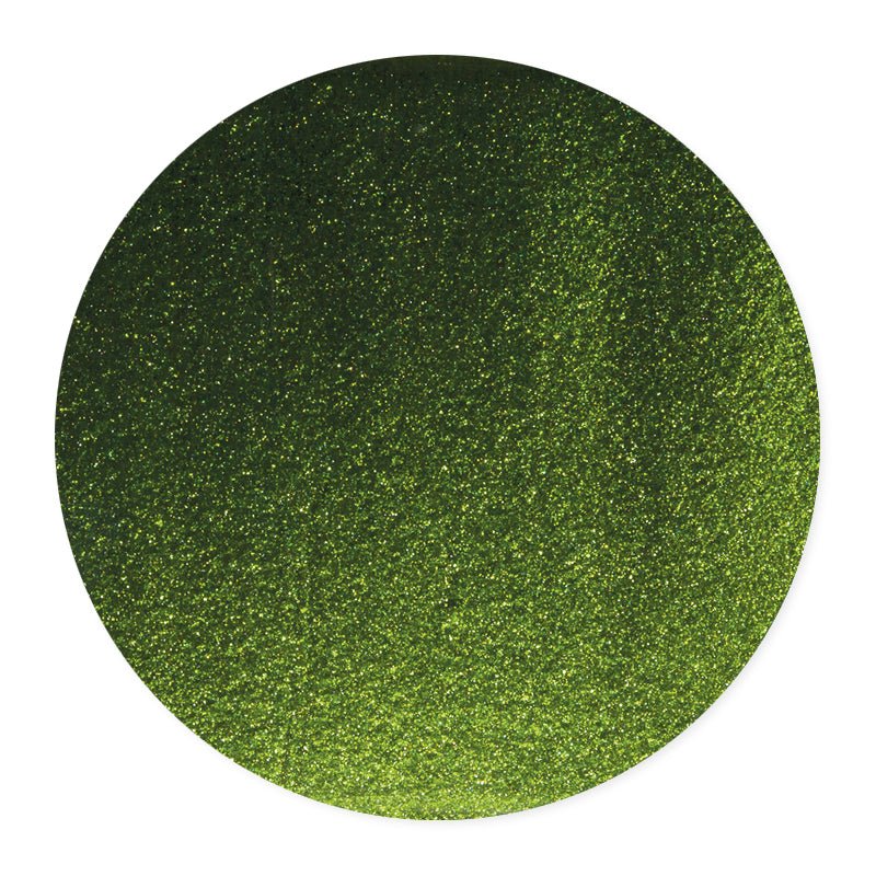Bullseye Glass Circle: 3mm Light Aventurine Green 1412 (20cm) - Warm Glass