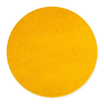 Bullseye Glass Circle: 3mm Medium Amber 1137 (20cm) - Warm Glass
