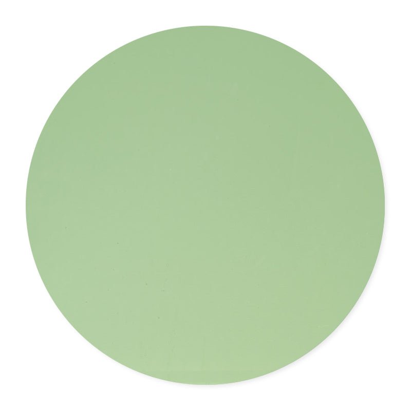 Bullseye Glass Circle: 3mm Mint Green 0112 (20cm) - Warm Glass