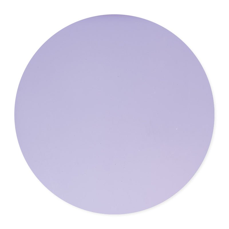 Bullseye Glass Circle: 3mm Neo Lavender Opal 0142 (20cm) - Warm Glass