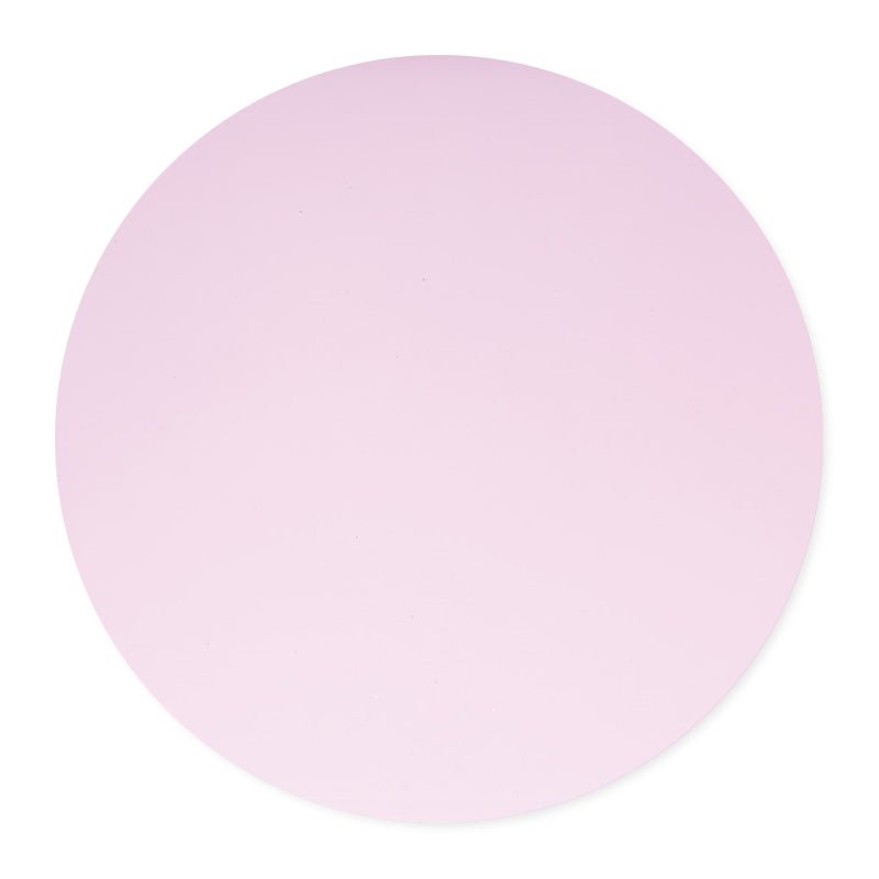 Bullseye Glass Circle: 3mm Petal Pink 0421 (20cm) - Warm Glass