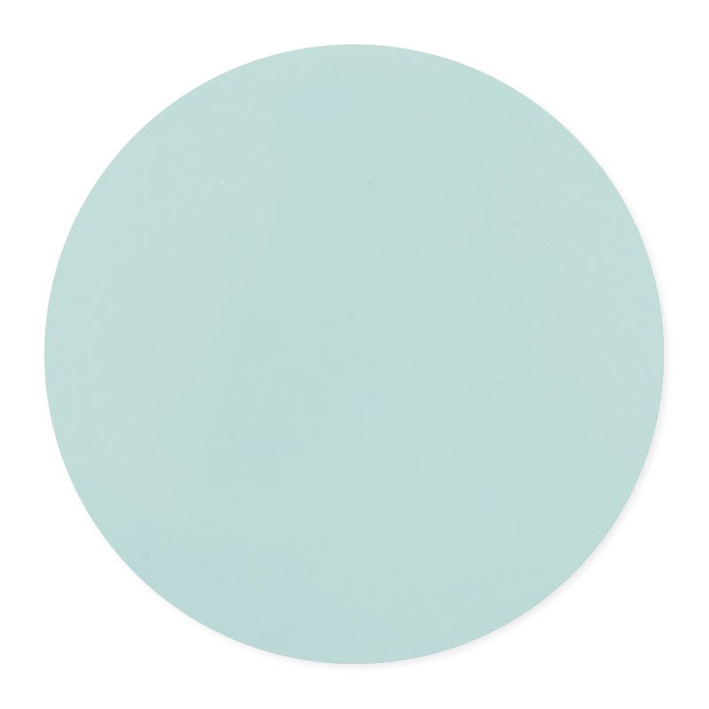Bullseye Glass Circle: 3mm Robin's Egg Blue 0161 (20cm) - Warm Glass