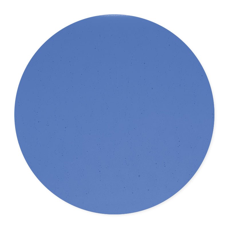 Bullseye Glass Circle: 3mm True Blue 1464 (20cm) - Warm Glass