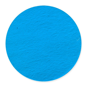 Bullseye Glass Circle: 3mm Turquoise Blue Transparent 1116 (20cm) - Warm Glass