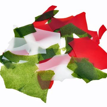 Bullseye Glass Confetti: Festive Mix - Warm Glass