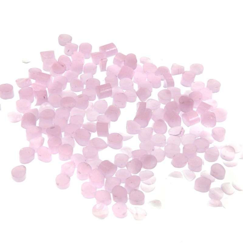 Bullseye Glass Dots: Petal Pink Opal 0421 - Warm Glass