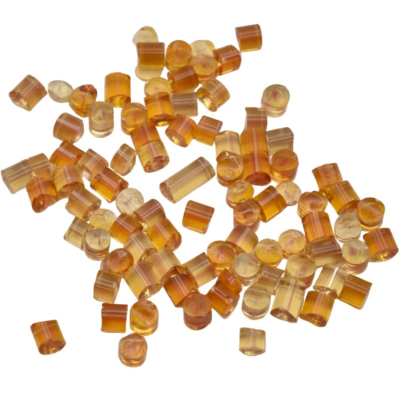 Bullseye Glass Dots: Red Transparent 1122 - Warm Glass