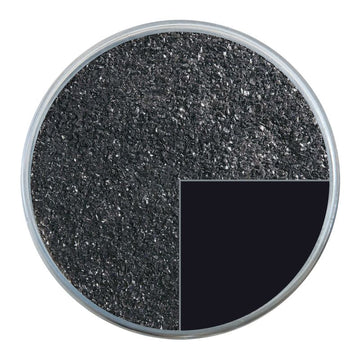 Bullseye Glass Frit: Blue Black Opal Fine 0102.01 - Warm Glass