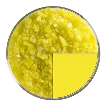 Bullseye Glass Frit: Canary Yellow Opal Coarse 0120.03 - Warm Glass