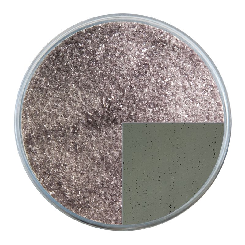 Bullseye Glass Frit: Charcoal Grey Transparent Fine 1129.01 - Warm Glass