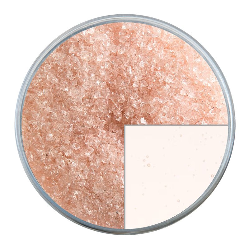 Bullseye Glass Frit: Coral Orange Tint Medium 1834.02 - Warm Glass