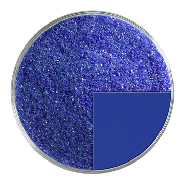 Bullseye Glass Frit: Deep Cobalt Blue Opal Fine 0147.01 - Warm Glass