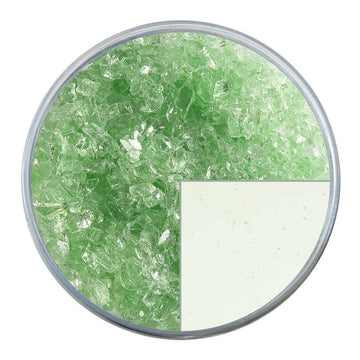 Bullseye Glass Frit: Grass Green Tint Coarse 1807.03 - Warm Glass