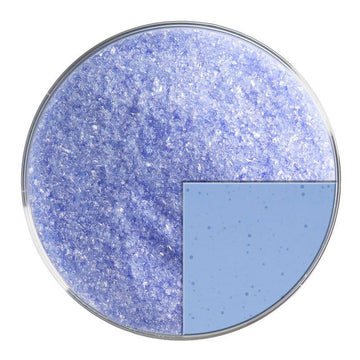 Bullseye Glass Frit: Light Sky Blue Trans Fine Frit 1414.01 - Warm Glass