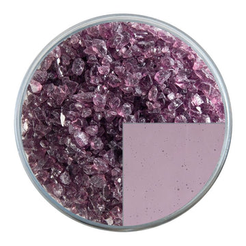 Bullseye Glass Frit: Light Violet Transparent Coarse 1428.03 - Warm Glass