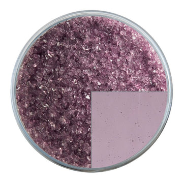 Bullseye Glass Frit: Light Violet Transparent Medium 1428.02 - Warm Glass