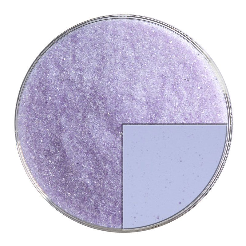 Bullseye Glass Frit: Neo Lavender Trans Fine Frit 1442.01 - Warm Glass