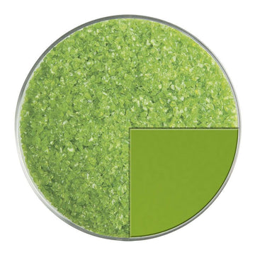 Bullseye Glass Frit: Pea Pod Opal Medium 0312.02 - Warm Glass