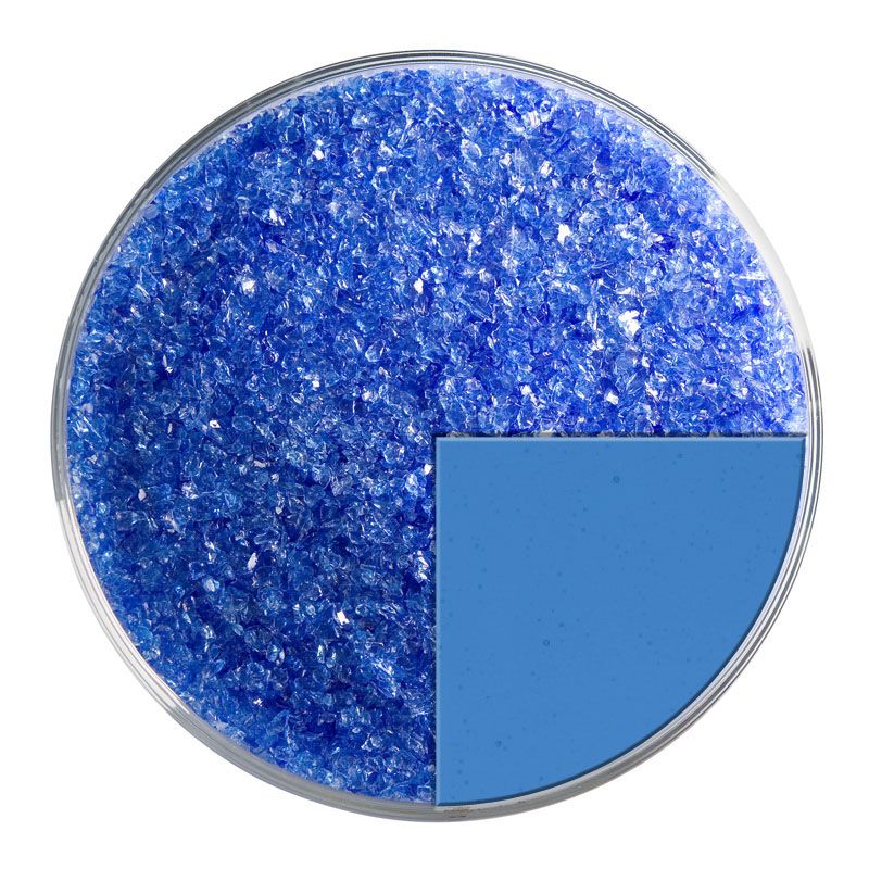 Bullseye Glass Frit: True Blue Medium Frit 1464.02 - Warm Glass