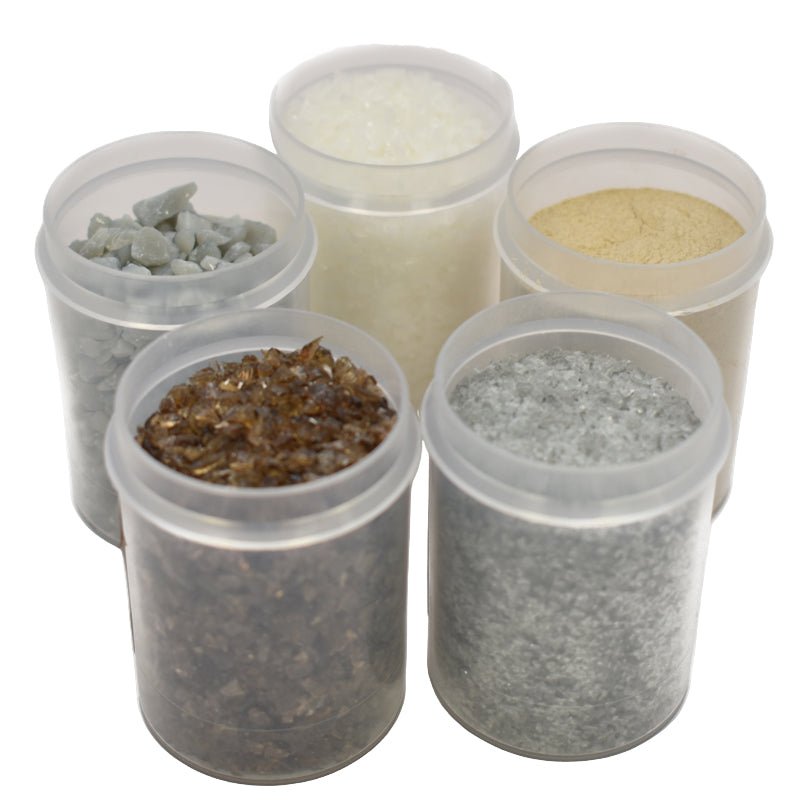 Bullseye Glass Neutral Frit Collection - Warm Glass