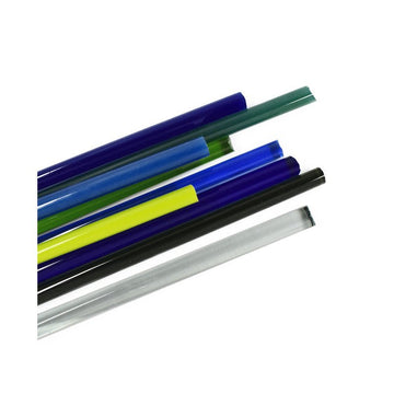 Bullseye Glass Rods: 1/2lb Cool Mix – Warm Glass
