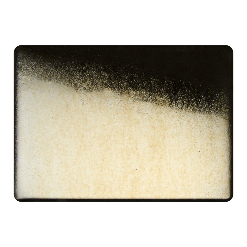 Bullseye Irid Glass: 3mm Gold on Black 0100.38 - Warm Glass