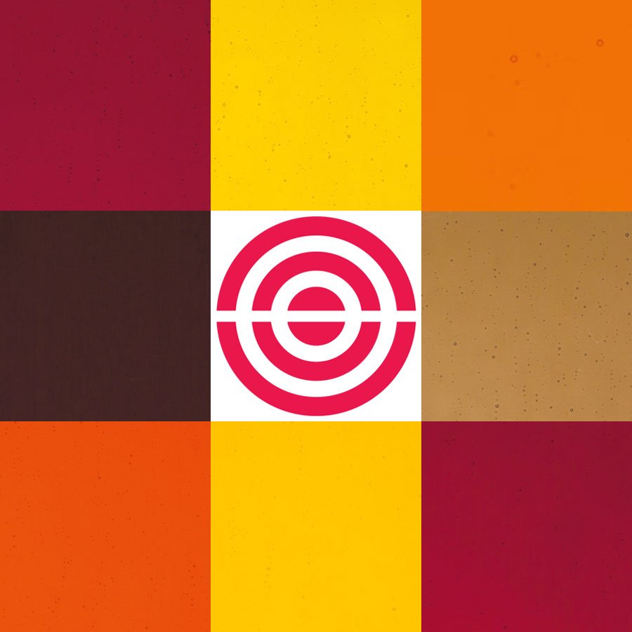 Bullseye Sample Pack: 3mm Hot Transparent Glass - Warm Glass