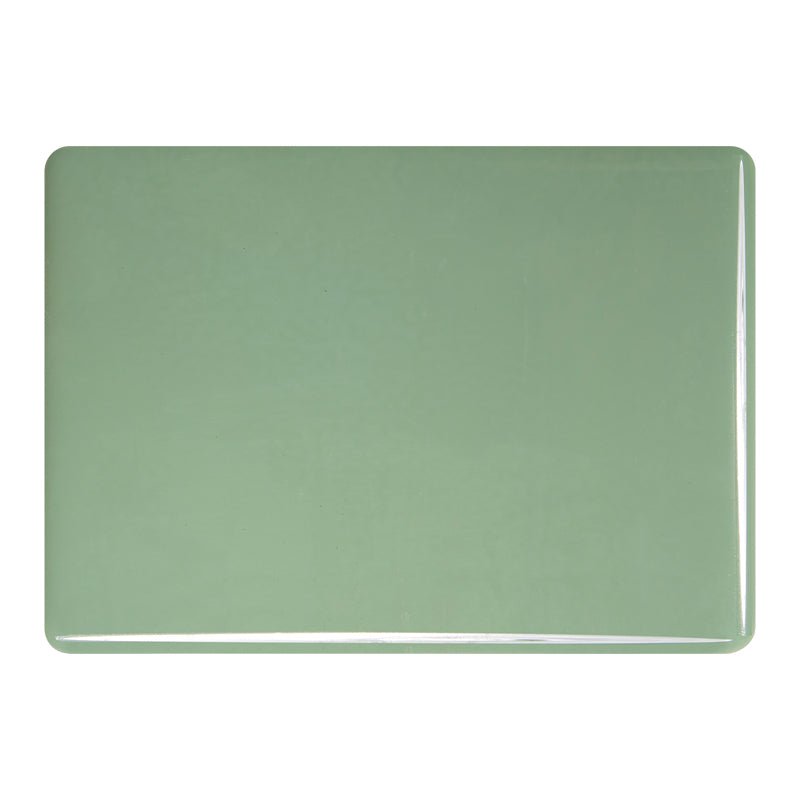 Bullseye Sheet Glass: 2mm Celadon Green Opal 0207.50 - Warm Glass