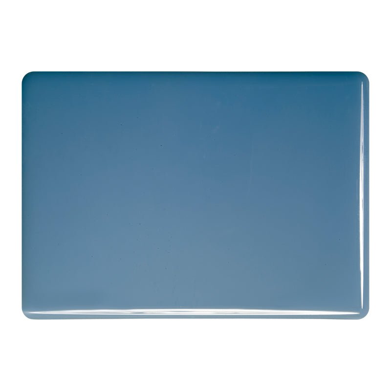 Bullseye Sheet Glass: 2mm Dusty Blue Opal 0208.50 - Warm Glass