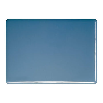 Bullseye Sheet Glass: 2mm Dusty Blue Opal 0208.50 - Warm Glass