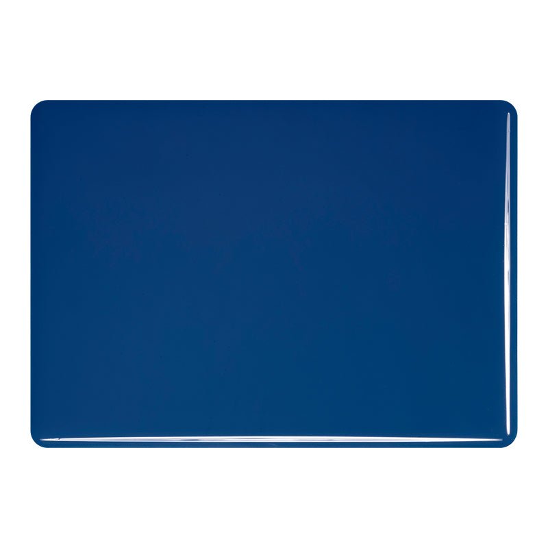 Bullseye Sheet Glass: 2mm Indigo Blue Opal 0148.50 - Warm Glass