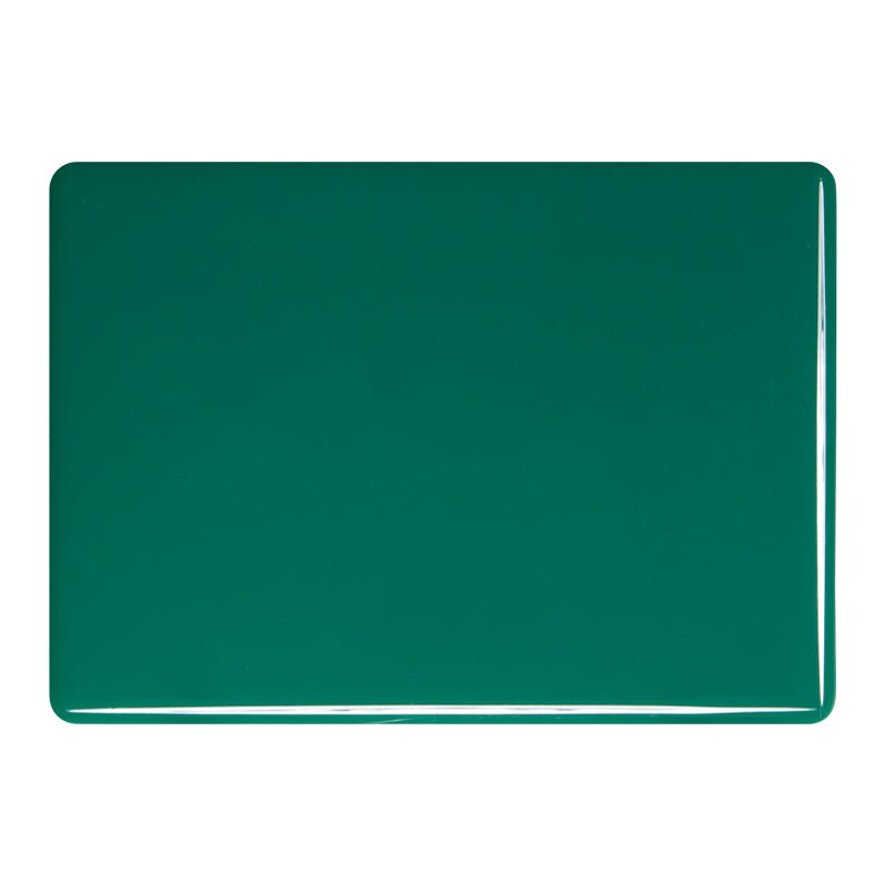 Bullseye Sheet Glass: 2mm Jade Green Opal 0145.50 - Warm Glass
