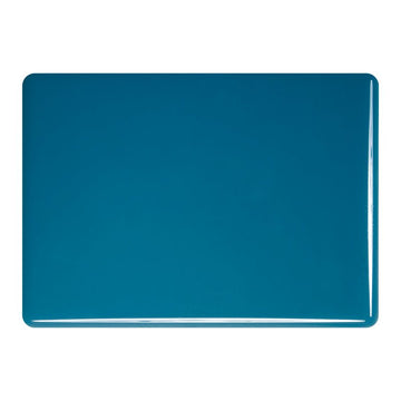 Bullseye Sheet Glass: 2mm Steel Blue Opal 0146.50 - Warm Glass