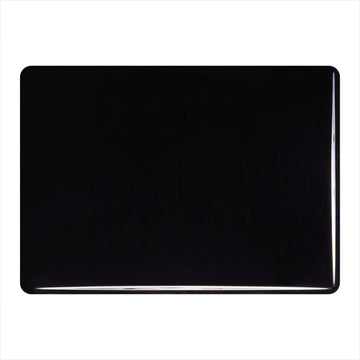 Bullseye Sheet Glass: 3mm Black Opal 0100.30 - Warm Glass