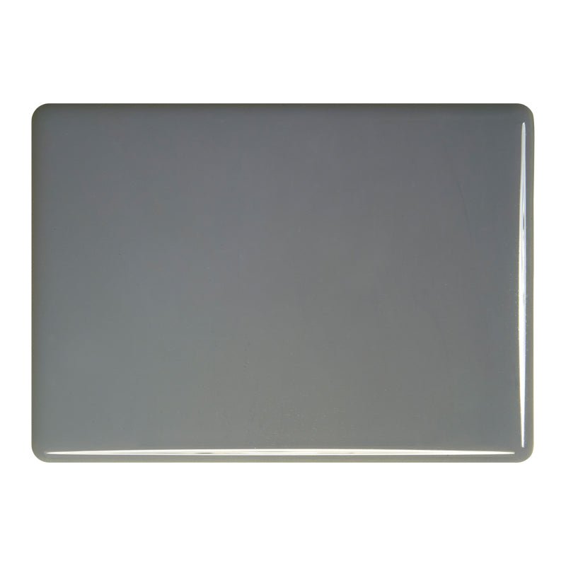 Bullseye Sheet Glass: 3mm Deco Grey Opal 0136.30 - Warm Glass