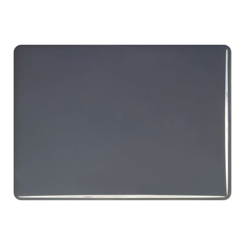 Bullseye Sheet Glass: 3mm Slate Grey Opal 0236.30 - Warm Glass