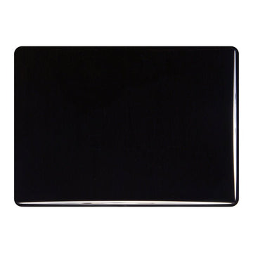 Bullseye Sheet Glass: 3mm Stiff Black Opal 0101.30 - Warm Glass